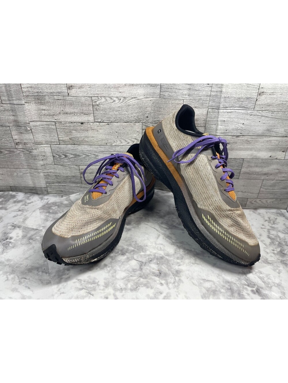 Craft Endurance Trail Hiking Sneakers Men 13M Running Shoes Gray Orange Trainers